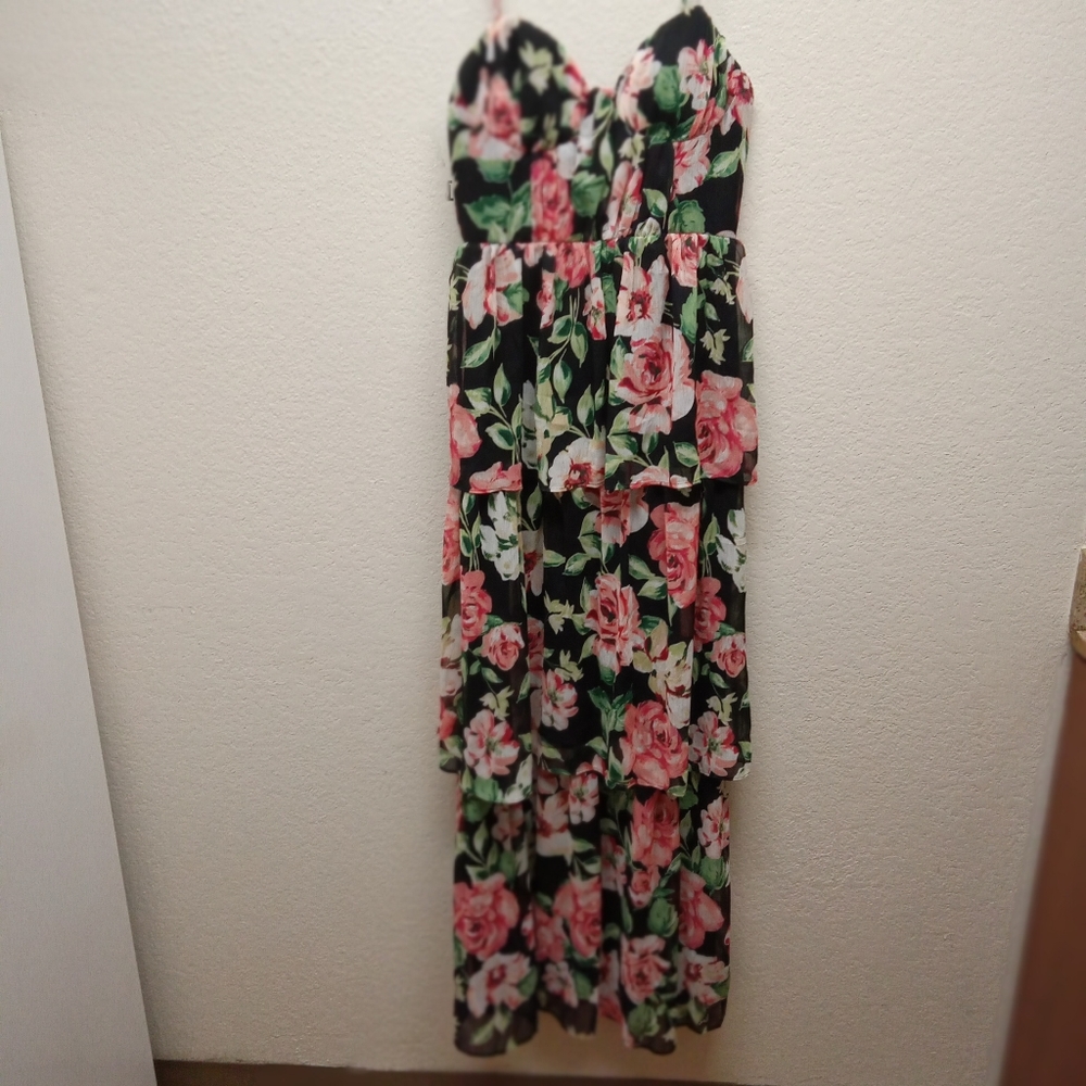 Maxi floral dress
